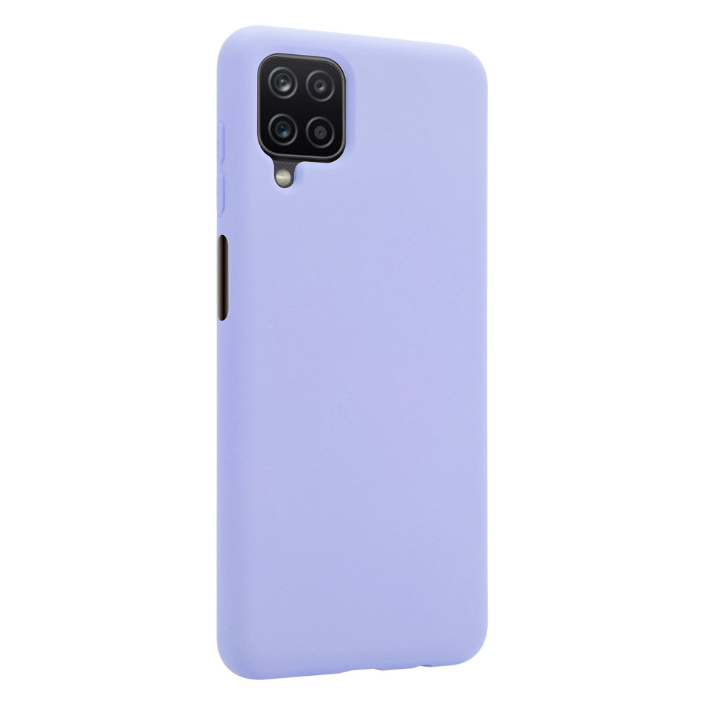 ShieldCase ShieldCase Coque silicone Samsung Galaxy A12 (violet clair) ShieldCase ShieldCase Coque silicone Samsung Galaxy A12 (violet clair)