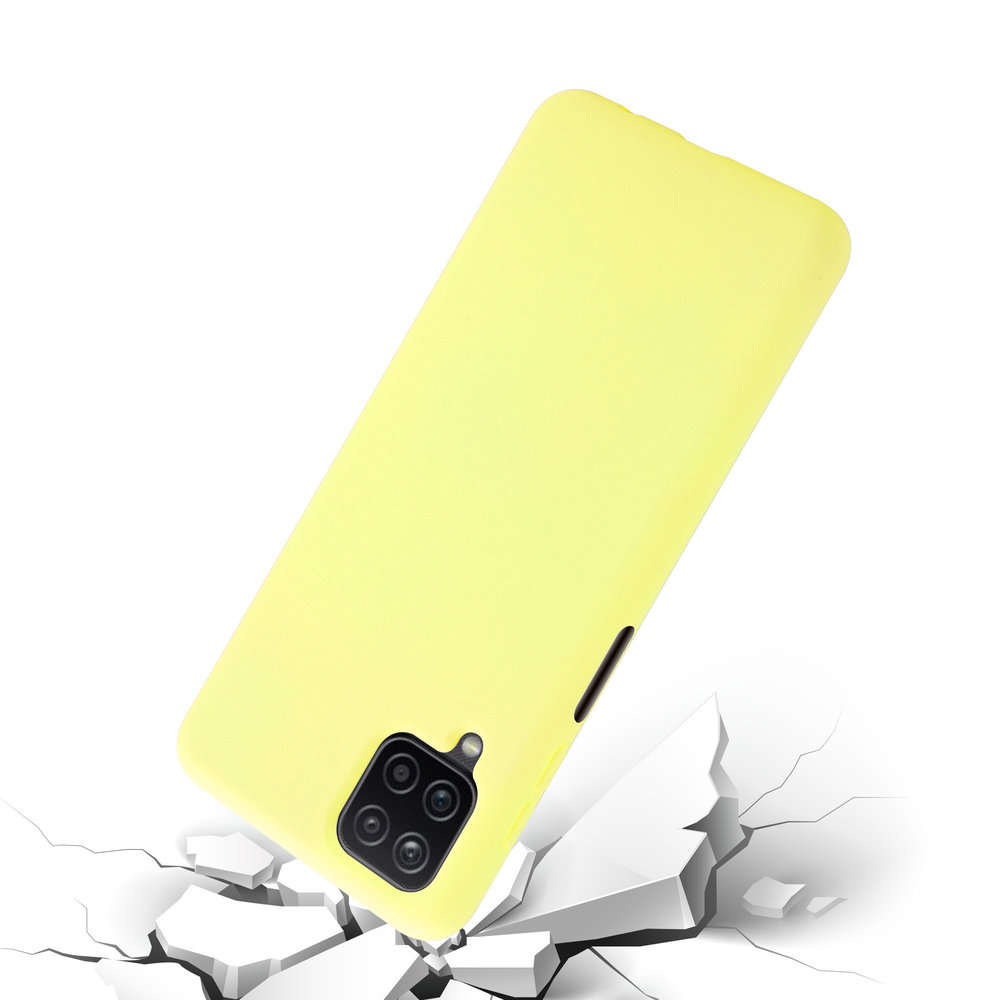 ShieldCase ShieldCase Coque silicone Samsung Galaxy A12 (jaune)