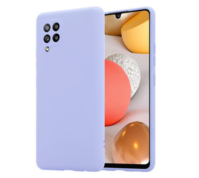 ShieldCase Coque silicone Samsung Galaxy A42 5G (violet clair)