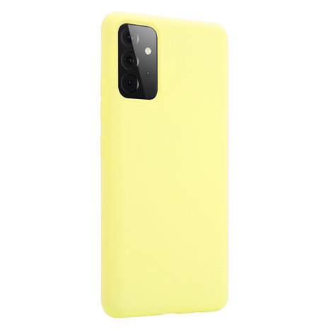 ShieldCase ShieldCase Coque silicone Samsung Galaxy A72 (jaune) ShieldCase ShieldCase Coque silicone Samsung Galaxy A72 (jaune)