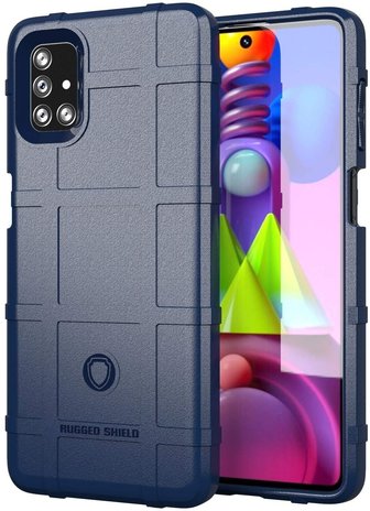 ShieldCase Rugged Shield Coque antichoc robuste Samsung Galaxy M51 (bleu) ShieldCase Rugged Shield Coque antichoc robuste Samsung Galaxy M51 (bleu)