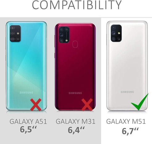 ShieldCase ShieldCase Coque bumper Samsung Galaxy M51 (vert) ShieldCase ShieldCase Coque bumper Samsung Galaxy M51 (vert)