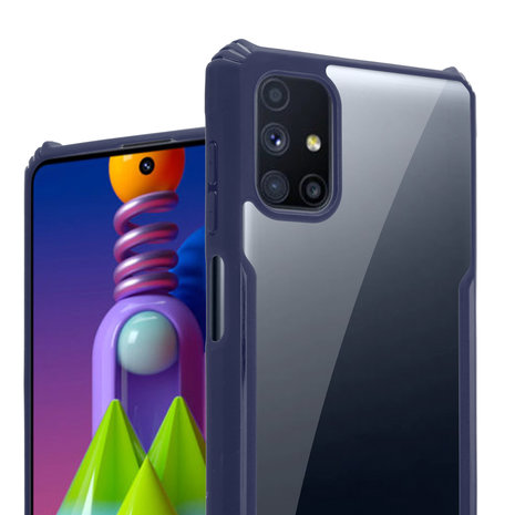 ShieldCase ShieldCase Coque bumper Samsung Galaxy M51 (bleu)