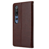 ShieldCase Étui portefeuille Xiaomi Mi 10 / Mi 10 Pro (marron)