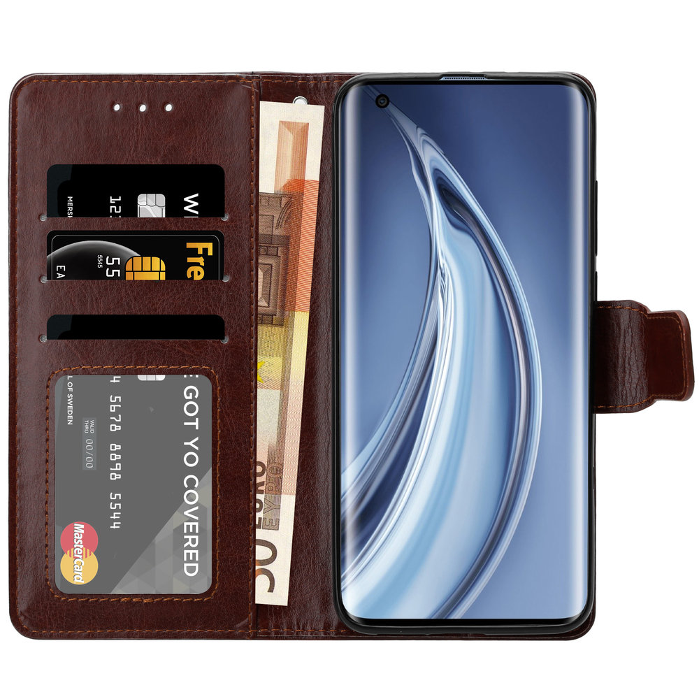 ShieldCase ShieldCase Étui portefeuille Xiaomi Mi 10 / Mi 10 Pro (marron) ShieldCase ShieldCase Étui portefeuille Xiaomi Mi 10 / Mi 10 Pro (marron)