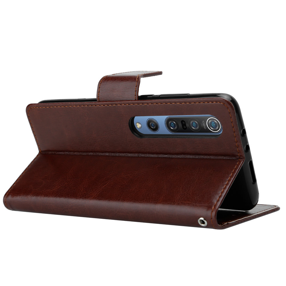ShieldCase ShieldCase Étui portefeuille Xiaomi Mi 10 / Mi 10 Pro (marron) ShieldCase ShieldCase Étui portefeuille Xiaomi Mi 10 / Mi 10 Pro (marron)