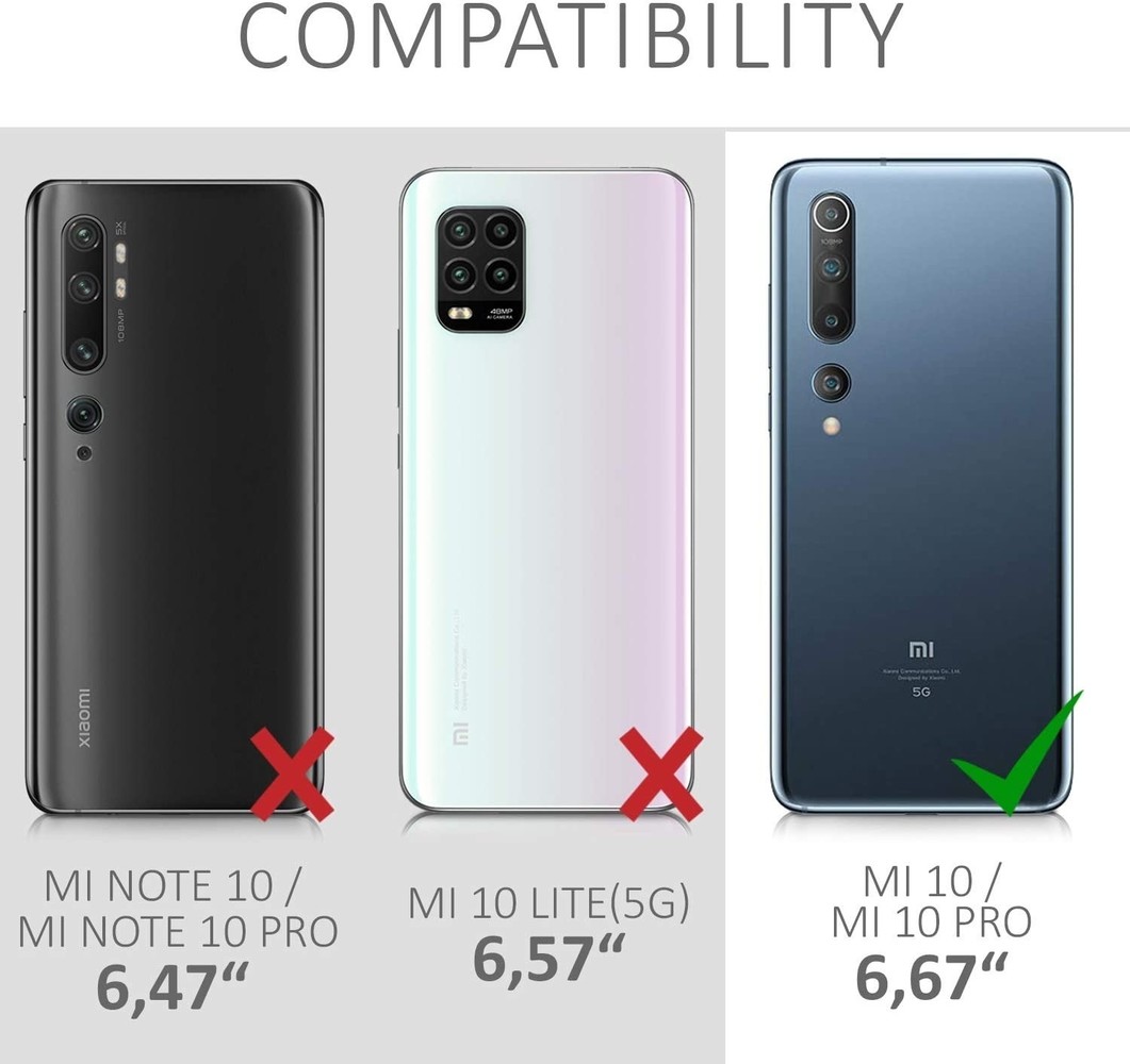 ShieldCase ShieldCase Étui portefeuille Xiaomi Mi 10 / Mi 10 Pro (marron) ShieldCase ShieldCase Étui portefeuille Xiaomi Mi 10 / Mi 10 Pro (marron)