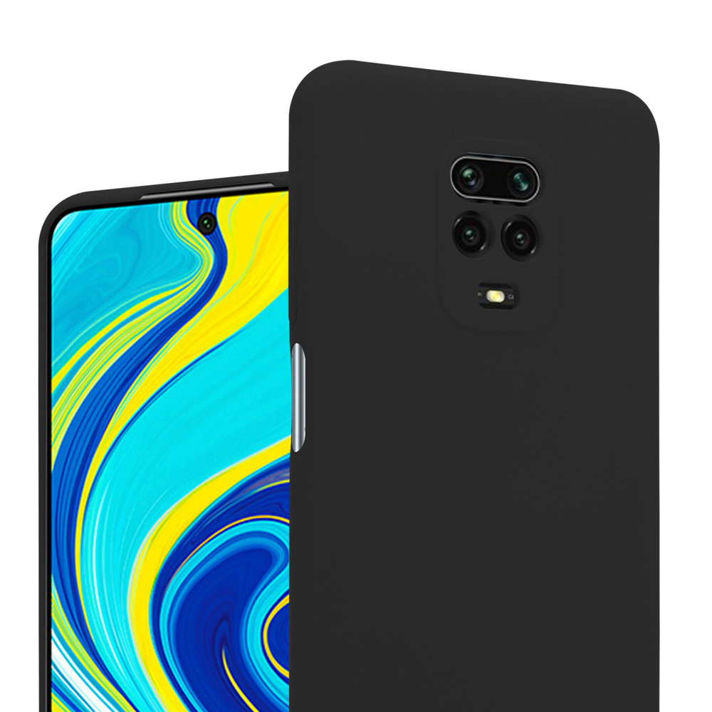 ShieldCase ShieldCase Coque silicone Xiaomi Redmi Note 9 Pro / 9s (noir) ShieldCase ShieldCase Coque silicone Xiaomi Redmi Note 9 Pro / 9s (noir)