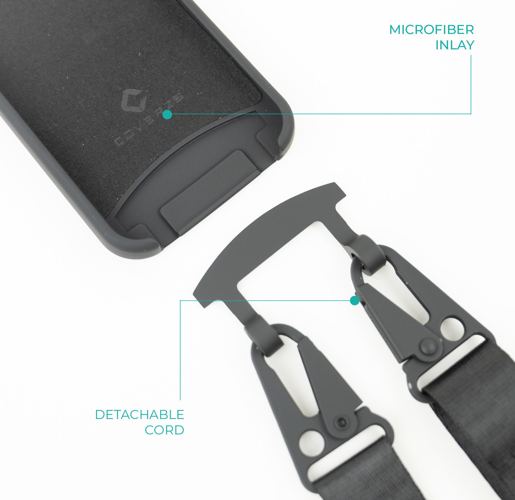 Coverzs Coverzs Coque silicone à bande épaisse iPhone 11 (noir) Coverzs Coverzs Coque silicone à bande épaisse iPhone 11 (noir)