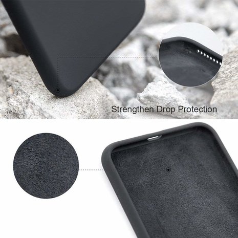 ShieldCase ShieldCase Coque silicone iPhone SE 2020 (noir)