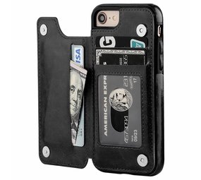 ShieldCase Étui portefeuille iPhone SE 2020 (noir)