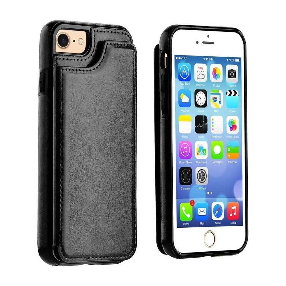 ShieldCase ShieldCase Étui portefeuille iPhone SE 2020 (noir) ShieldCase ShieldCase Étui portefeuille iPhone SE 2020 (noir)
