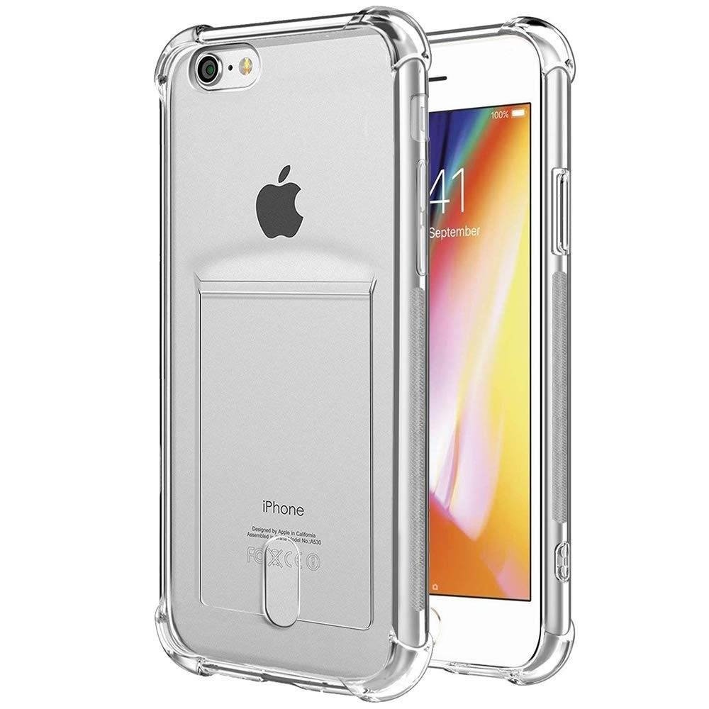 Coque antichoc avec porte carte iPhone SE 2020 