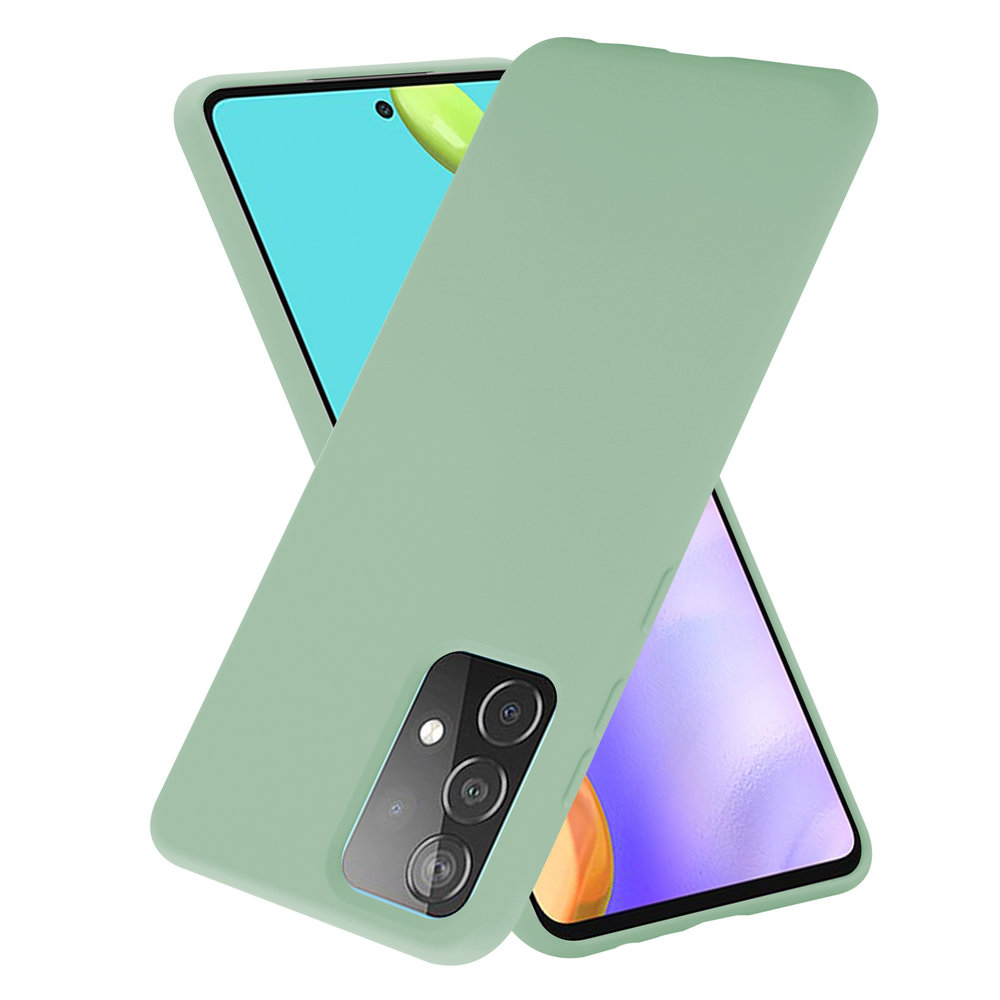 ShieldCase ShieldCase Coque silicone Samsung Galaxy A52s (vert clair) ShieldCase ShieldCase Coque silicone Samsung Galaxy A52s (vert clair)