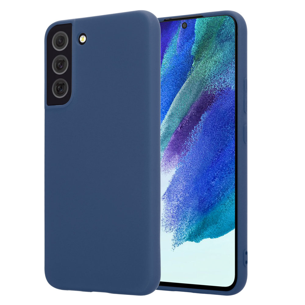 ShieldCase ShieldCase Coque silicone Samsung Galaxy S22 (bleu foncé)