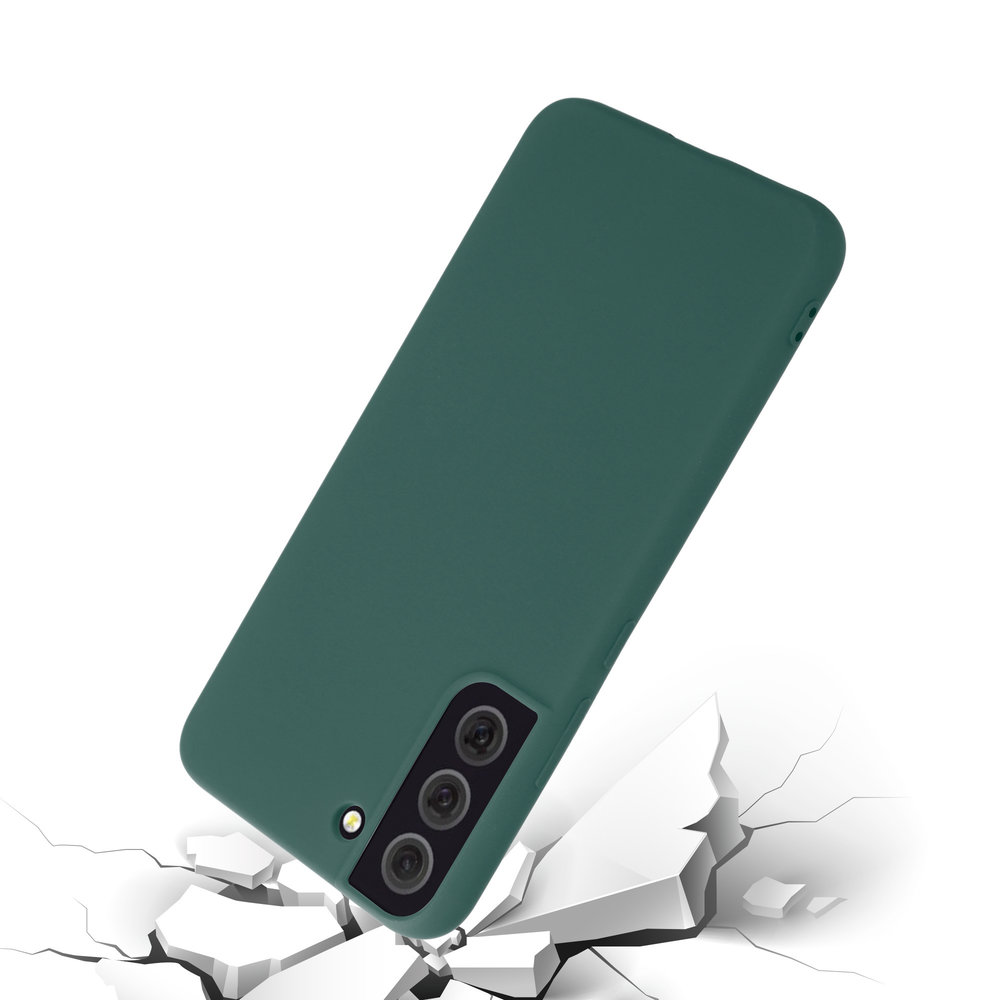 ShieldCase ShieldCase Coque silicone Samsung Galaxy S22 (vert foncé)