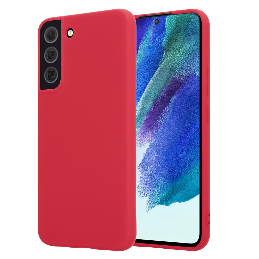 ShieldCase ShieldCase Coque silicone Samsung Galaxy S22 (rouge)