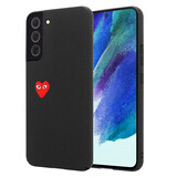 ShieldCase Coque Samsung Galaxy S22 Plus avec cœur