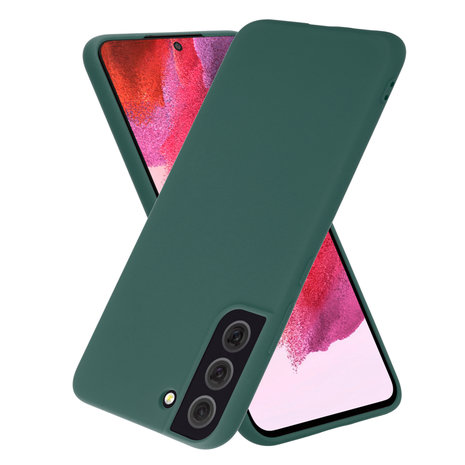 ShieldCase ShieldCase Coque silicone Samsung Galaxy S22 Plus (vert foncé)