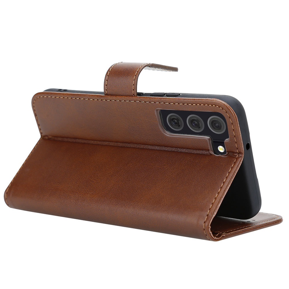 ShieldCase ShieldCase Étui de télephone Samsung Galaxy S22 Plus (marron) ShieldCase ShieldCase Étui de télephone Samsung Galaxy S22 Plus (marron)