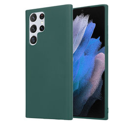 ShieldCase Coque silicone Samsung Galaxy S22 Ultra (vert foncé) ShieldCase Coque silicone Samsung Galaxy S22 Ultra (vert foncé)