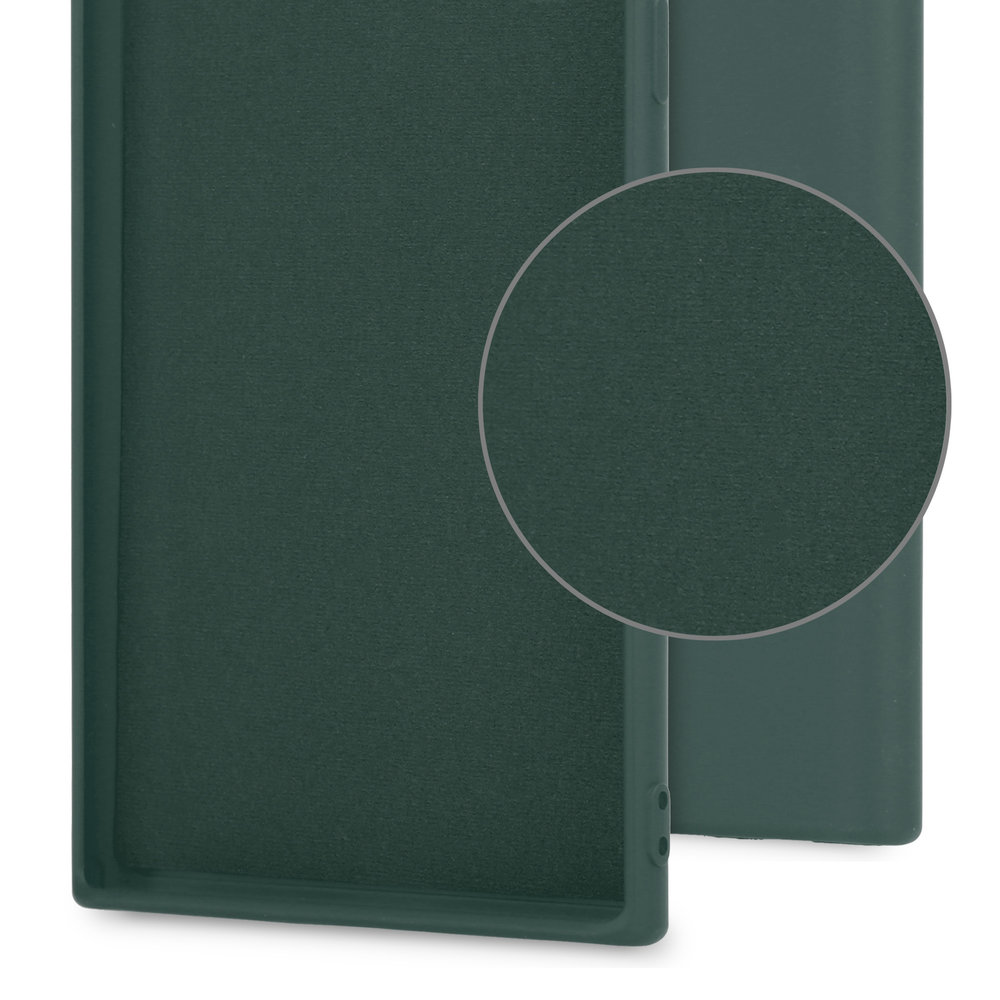 ShieldCase ShieldCase Coque silicone Samsung Galaxy S22 Ultra (vert foncé) ShieldCase ShieldCase Coque silicone Samsung Galaxy S22 Ultra (vert foncé)