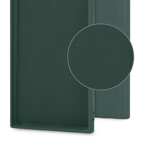 ShieldCase ShieldCase Coque silicone Samsung Galaxy S22 Ultra (vert foncé) ShieldCase ShieldCase Coque silicone Samsung Galaxy S22 Ultra (vert foncé)