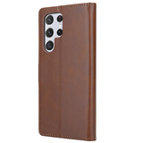 ShieldCase Étui de télephone Samsung Galaxy S22 Ultra (marron)