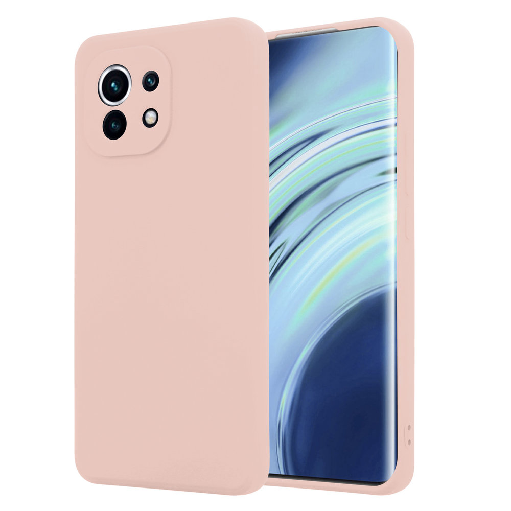 ShieldCase ShieldCase Coque silicone Xiaomi Mi 11 (rose) ShieldCase ShieldCase Coque silicone Xiaomi Mi 11 (rose)