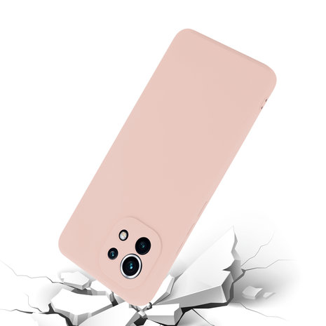 ShieldCase ShieldCase Coque silicone Xiaomi Mi 11 (rose) ShieldCase ShieldCase Coque silicone Xiaomi Mi 11 (rose)