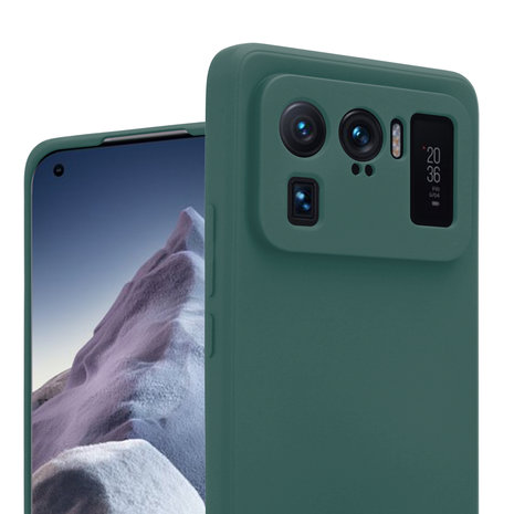 ShieldCase ShieldCase Coque silicone Xiaomi Mi 11 Ultra (vert foncé)