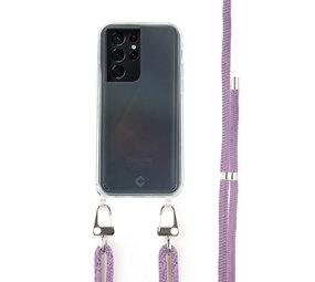 Coverzs Coque antichoc avec cordon Samsung S21 Ultra (violet) Coverzs Coque antichoc avec cordon Samsung S21 Ultra (violet)