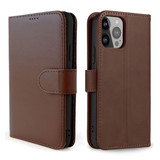 Coverzs Housse iPhone 13 Pro (marron)
