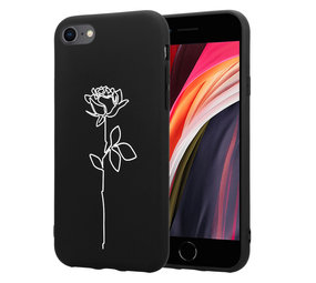 ShieldCase Coque iPhone SE 2022 Perfect Rose