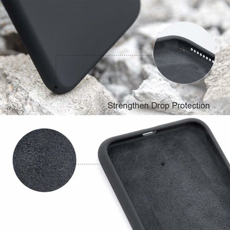 ShieldCase ShieldCase Coque silicone iPhone SE 2022 (noir)