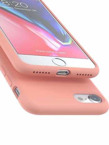 ShieldCase ShieldCase Coque silicone iPhone SE 2022 (rose) ShieldCase ShieldCase Coque silicone iPhone SE 2022 (rose)