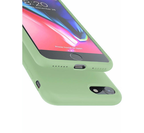 ShieldCase ShieldCase Coque silicone iPhone SE 2022 (vert clair)