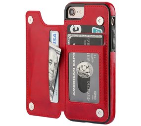 ShieldCase Étui portefeuille iPhone SE 2022 (rouge) ShieldCase Étui portefeuille iPhone SE 2022 (rouge)