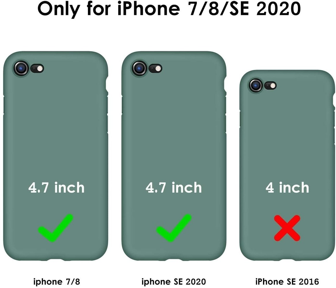 ShieldCase ShieldCase Coque silicone avec protection caméra iPhone SE 2022 (vert foncé) ShieldCase ShieldCase Coque silicone avec protection caméra iPhone SE 2022 (vert foncé)