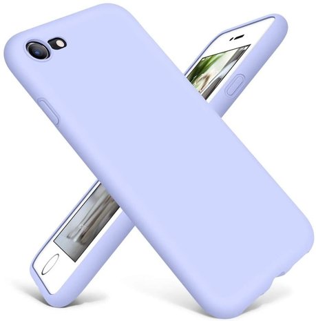 ShieldCase ShieldCase Coque silicone avec protection caméra iPhone SE 2022 (violet)