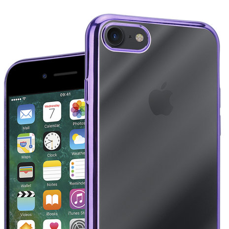 ShieldCase ShieldCase Coque Bumper Métallique iPhone SE 2022 (violet) ShieldCase ShieldCase Coque Bumper Métallique iPhone SE 2022 (violet)
