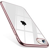 ShieldCase Coque Bumper Métallique iPhone SE 2022 (or rose)