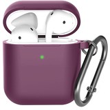 ShieldCase Étui silicone AirPods 2 (bourgogne)