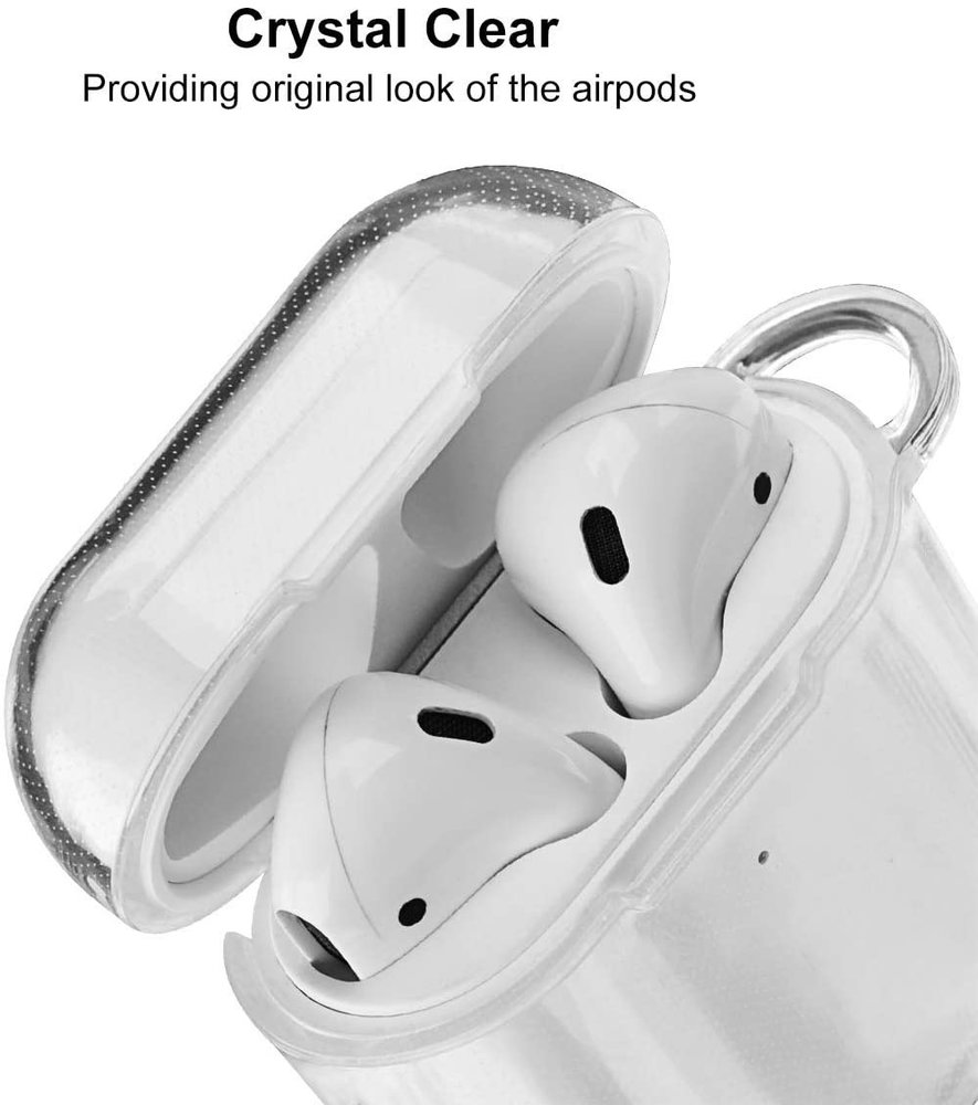 ShieldCase ShieldCase Étui AirPods 2 silicone (transparent) ShieldCase ShieldCase Étui AirPods 2 silicone (transparent)