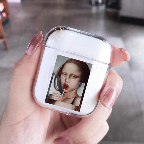 ShieldCase ShieldCase Étui AirPods 2 Mona Lisa (transparente) ShieldCase ShieldCase Étui AirPods 2 Mona Lisa (transparente)