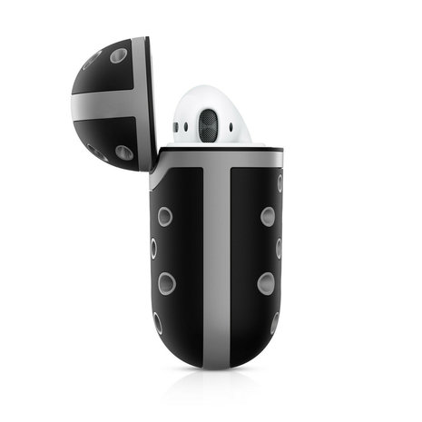 ShieldCase ShieldCase Étui silicone AirPods 2 (noir/gris) ShieldCase ShieldCase Étui silicone AirPods 2 (noir/gris)
