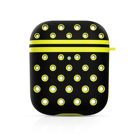 ShieldCase ShieldCase Étui silicone AirPods 2 (noir/jaune)