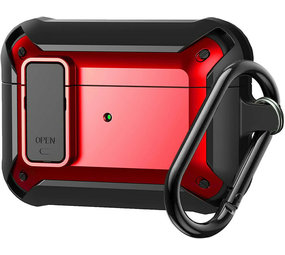ShieldCase Etui antichoc Airpods 3 TPU/PC (noir/rouge) ShieldCase Etui antichoc Airpods 3 TPU/PC (noir/rouge)