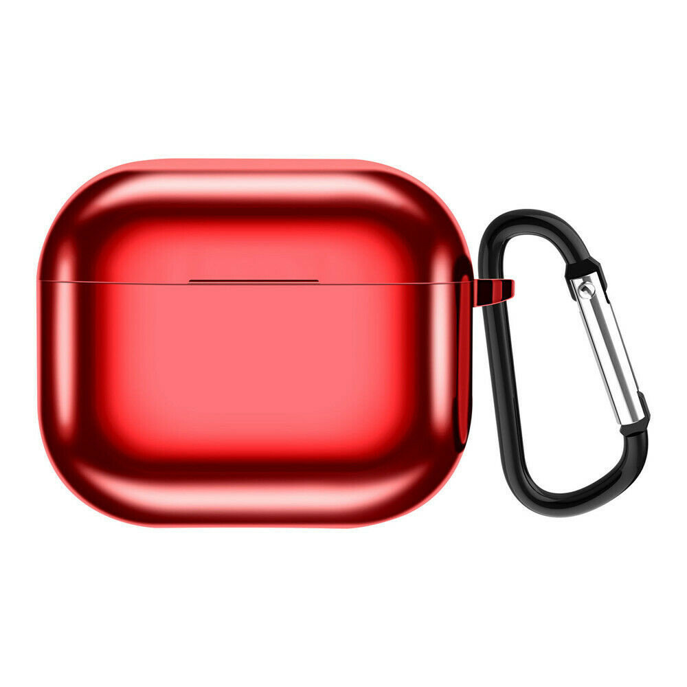 ShieldCase ShieldCase Etui  TPU métallique Airpods 3 (rouge) ShieldCase ShieldCase Etui  TPU métallique Airpods 3 (rouge)