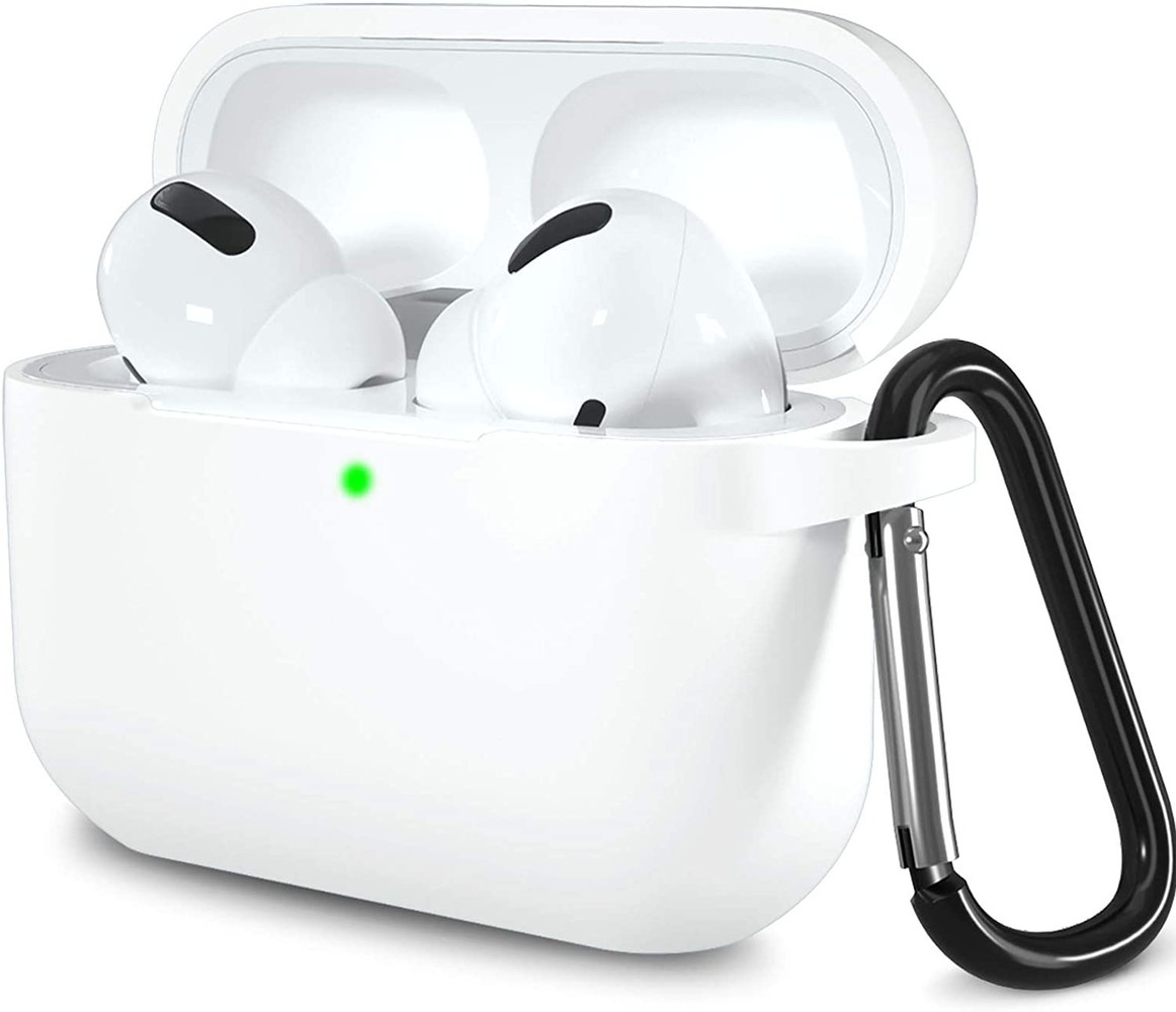 ShieldCase ShieldCase Étui silicone Apple Airpods Pro (blanc)